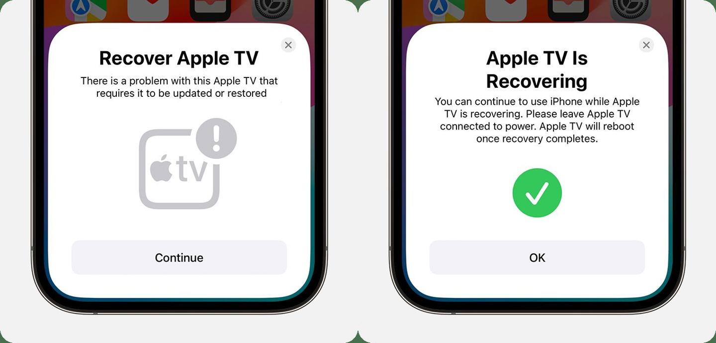 苹果升级 iOS / tvOS 17，可尝试通过 iPhone 修复 Apple TV 故障